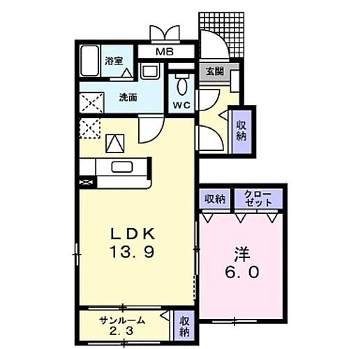 長野県上田市芳田 大屋駅 1LDK アパート 賃貸物件詳細