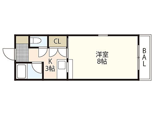 広島県広島市西区中広町1丁目 横川駅 1K マンション 賃貸物件詳細