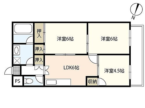 広島県広島市東区中山東1丁目 矢賀駅 3DK マンション 賃貸物件詳細