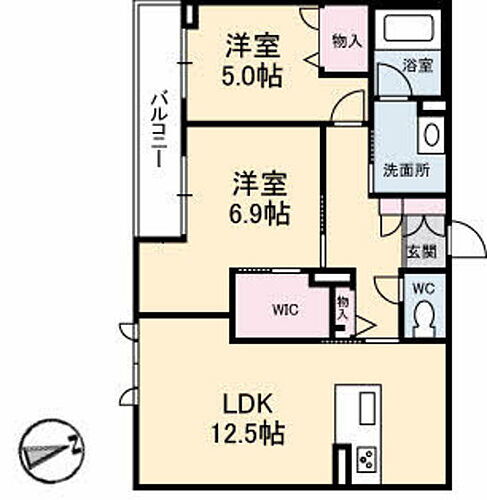 広島県広島市佐伯区屋代3丁目 山陽女学園前駅 2LDK アパート 賃貸物件詳細