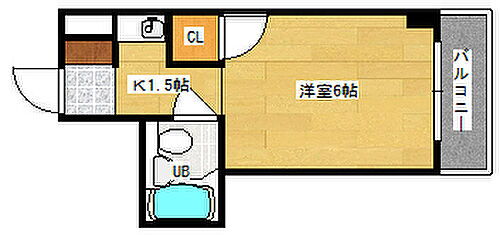 柴崎皆実町ビル 1階 1K 賃貸物件詳細