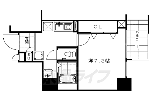 京都府京都市中京区大文字町 京都市役所前駅 1K マンション 賃貸物件詳細