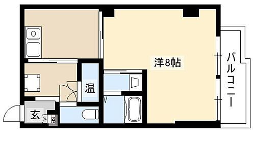 愛知県名古屋市千種区向陽1丁目11-14 池下駅 1DK マンション 賃貸物件詳細