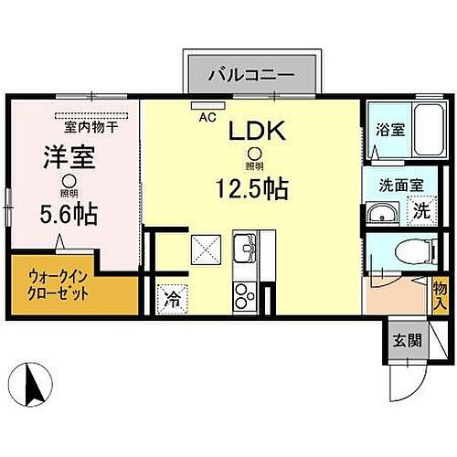 鳥取県米子市上福原6丁目14-13 東山公園駅 1LDK アパート 賃貸物件詳細