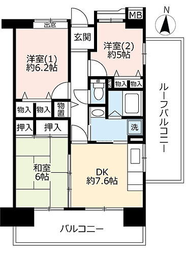 愛知県名古屋市北区鳩岡町１丁目 賃貸マンション