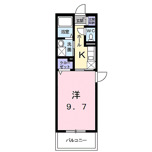 山口県宇部市大字東須恵2936-2 妻崎駅 1K マンション 賃貸物件詳細