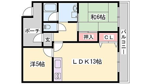 兵庫県加古川市尾上町今福 尾上の松駅 2LDK マンション 賃貸物件詳細