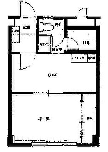 兵庫県姫路市広畑区東新町3丁目 夢前川駅 1DK マンション 賃貸物件詳細