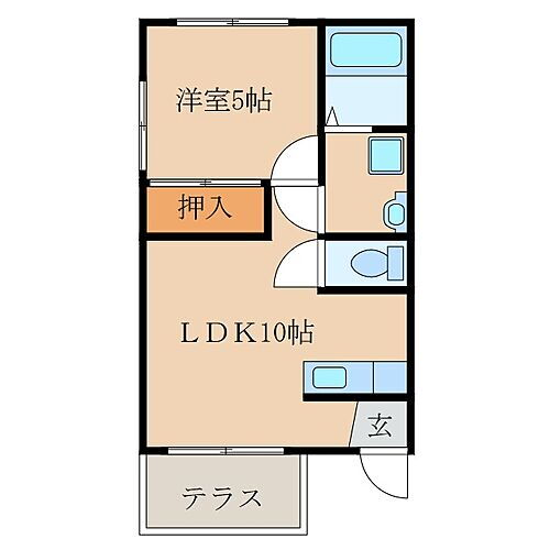 鹿児島県鹿屋市西原4丁目15番地8 1LDK マンション 賃貸物件詳細