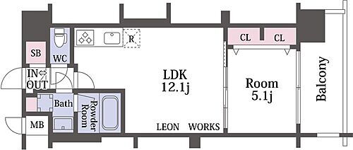 大阪府大阪市北区大淀中5丁目未定 福島駅 1LDK マンション 賃貸物件詳細