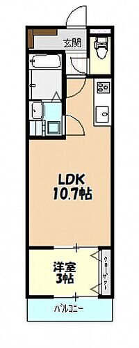 広島県広島市安佐南区中筋3丁目 中筋駅 1LDK アパート 賃貸物件詳細