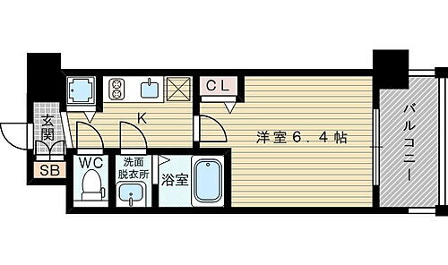 アドバンス新大阪ウエストゲートＩＩ 13階 1K 賃貸物件詳細