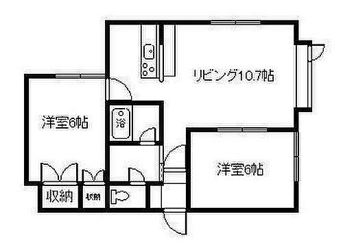 北海道旭川市神楽一条１０丁目 賃貸アパート