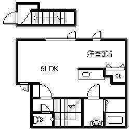 北海道旭川市二条通１丁目 賃貸アパート