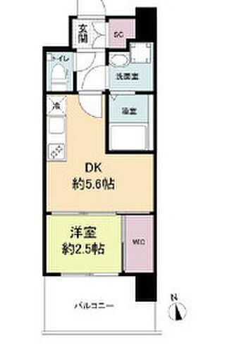 大阪府大阪市福島区吉野5丁目4-11 西九条駅 1DK マンション 賃貸物件詳細