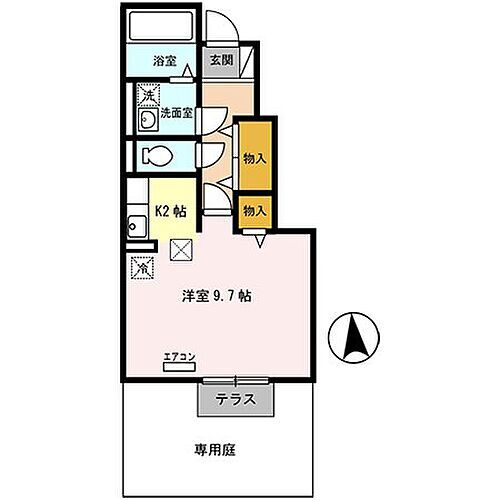 兵庫県姫路市大津区西土井 はりま勝原駅 ワンルーム アパート 賃貸物件詳細