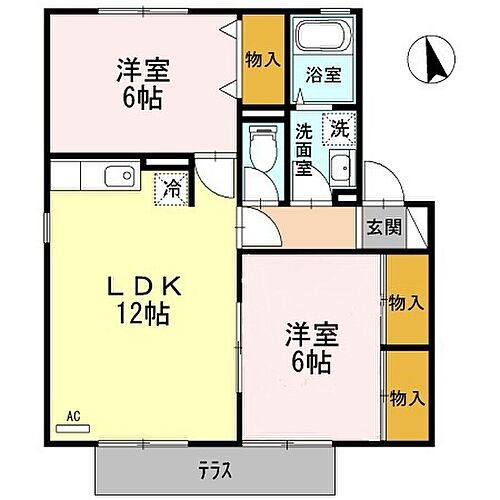 兵庫県姫路市田寺6丁目 播磨高岡駅 2LDK アパート 賃貸物件詳細