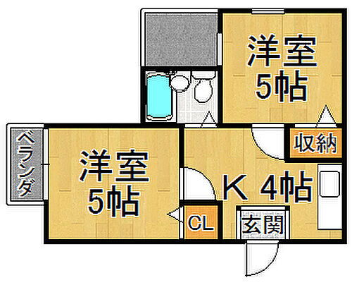セレーノ門戸 1階 2K 賃貸物件詳細