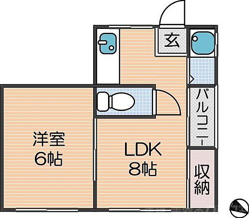 大阪府大阪市西成区北津守4丁目 津守駅 1LDK マンション 賃貸物件詳細