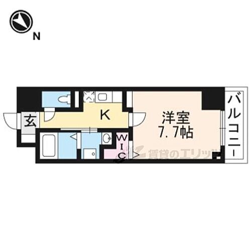 滋賀県草津市草津2丁目 草津駅 1K マンション 賃貸物件詳細
