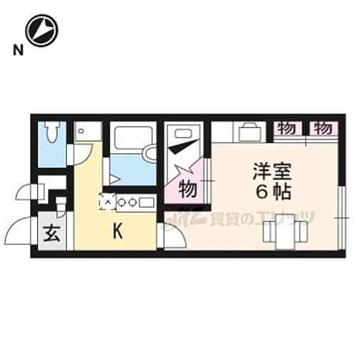 滋賀県東近江市五個荘竜田町 五箇荘駅 1K アパート 賃貸物件詳細