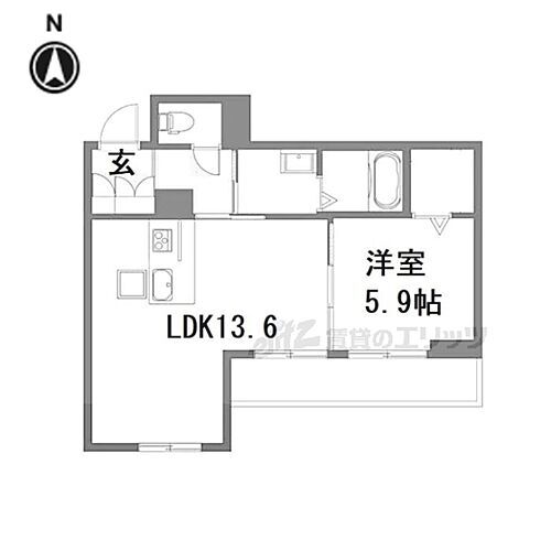 シャーメゾン　テミス 2階 1LDK 賃貸物件詳細