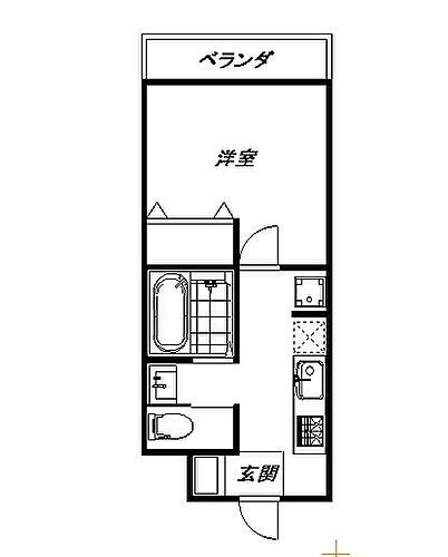 静岡県浜松市中央区高丘西4丁目 1DK アパート 賃貸物件詳細