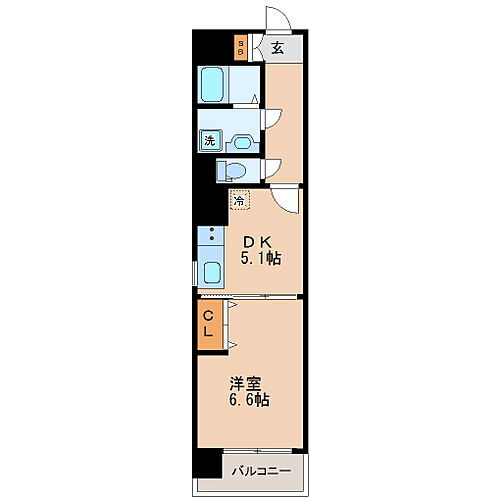 宮城県仙台市青葉区五橋2丁目 五橋駅 1DK マンション 賃貸物件詳細