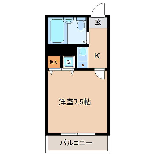 宮城県仙台市若林区荒町 愛宕橋駅 1K マンション 賃貸物件詳細