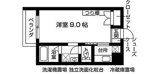 モルゲンレーテ 4階 1K 賃貸物件詳細