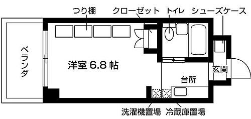 ジュネスコート桜山 5階 ワンルーム 賃貸物件詳細