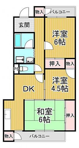 大阪府富田林市藤沢台６丁目 大阪狭山市駅 3DK アパート 賃貸物件詳細