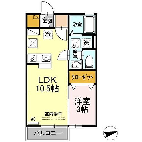 香川県高松市西ハゼ町 三条駅 1LDK アパート 賃貸物件詳細