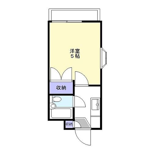 コーポカヤマ 1階 1K 賃貸物件詳細
