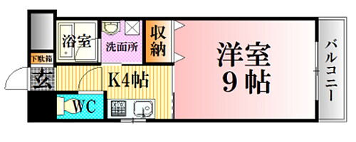 広島県広島市中区十日市町2丁目 十日市町駅 1K マンション 賃貸物件詳細
