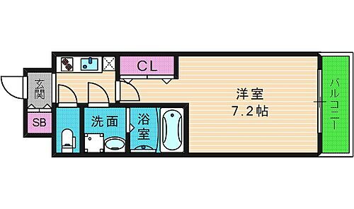 大阪府大阪市東成区大今里西3丁目4-9 今里駅 1K マンション 賃貸物件詳細