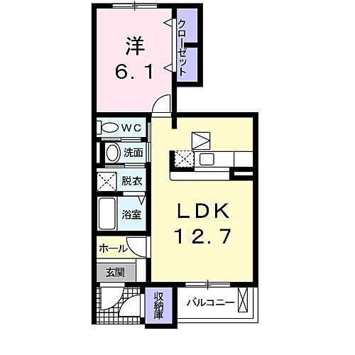 三重県三重郡菰野町大字杉谷 中菰野駅 1LDK アパート 賃貸物件詳細