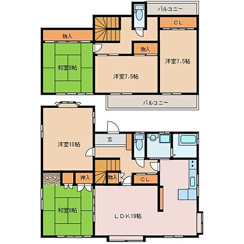 桜橋Ｈ様貸家 5LDK 賃貸物件詳細