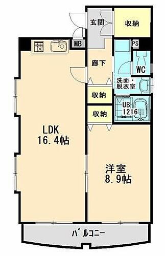 メゾン　ラ　ビュット 3階 1LDK 賃貸物件詳細