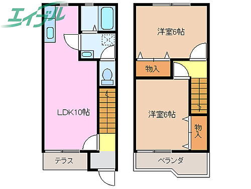 モン・ルポ２１ 2LDK 賃貸物件詳細