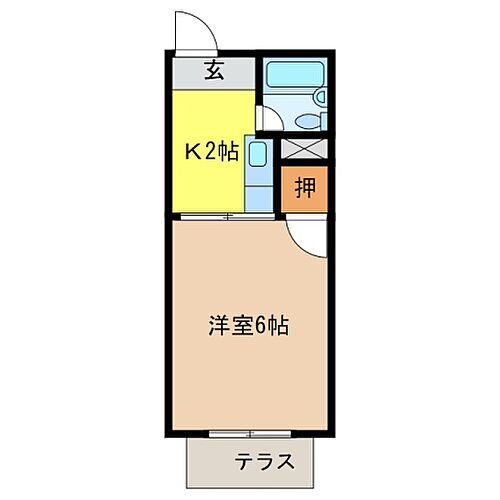 三重県津市一身田中野 東一身田駅 1K アパート 賃貸物件詳細