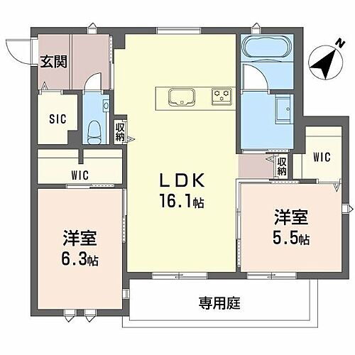 愛知県江南市古知野町杉山 賃貸アパート