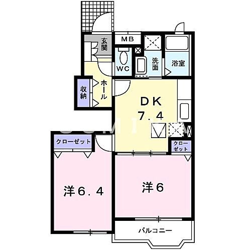 岡山県岡山市中区高島新屋敷 高島駅 2DK アパート 賃貸物件詳細