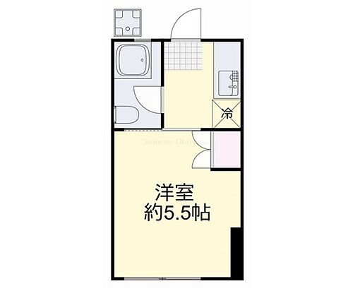 岡山県岡山市北区学南町1丁目 法界院駅 1K アパート 賃貸物件詳細