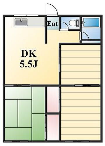 志田ハイツ 2階 3DK 賃貸物件詳細