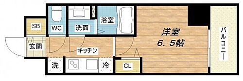 プレサンス　梅田北　ディア 4階 1K 賃貸物件詳細