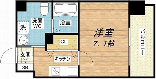 ＪＰレジデンス大阪城東ＩＩ 10階 1K 賃貸物件詳細