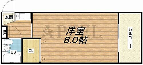 ＡＸＩＳＩＩ 5階 1K 賃貸物件詳細