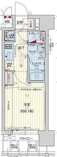 大阪府大阪市北区中津2丁目4-32 中津駅 1K マンション 賃貸物件詳細