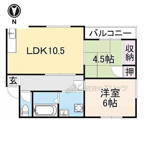 滋賀県長浜市宮司町 長浜駅 2LDK アパート 賃貸物件詳細